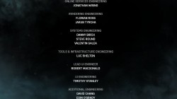 The credits screen for Gears of War 4. Displaying my attribution under "Tools and Infrastructure Engineering".