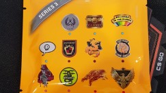 Major Series 3 Pin - The unlockable pin that came with the event ticket. This was part of the third collection of limited edition pins available.