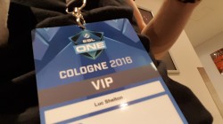 Yet another vanity shot of the VIP lanyard while having a drink?